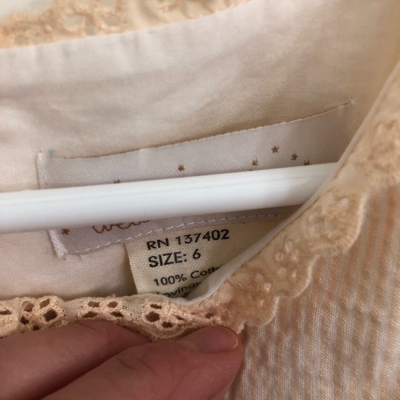 Well Dressed Wolf Peach Innocence Dress - Picture 5 of 6